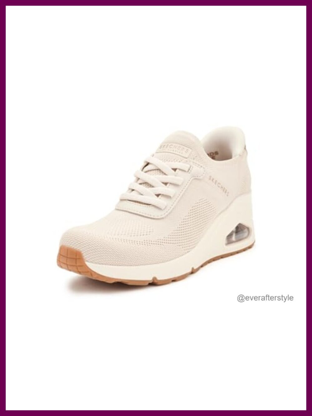 Skechers Uno Wedge Slip N Knit Hands Free Slip-Ins Sneakers